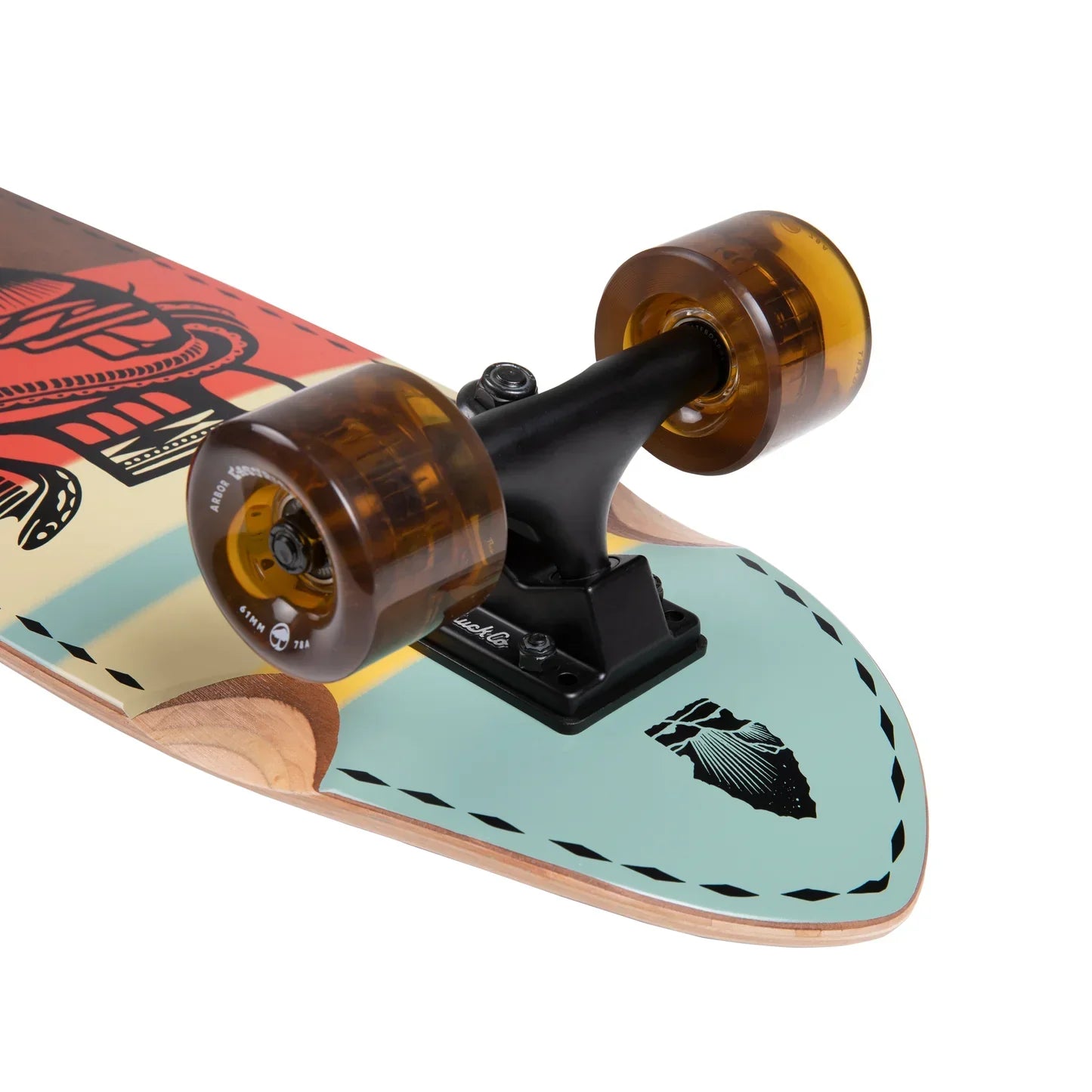 Arbor Pocket Rocket Artist Jess Mudgett Cruiser Complete - 27″