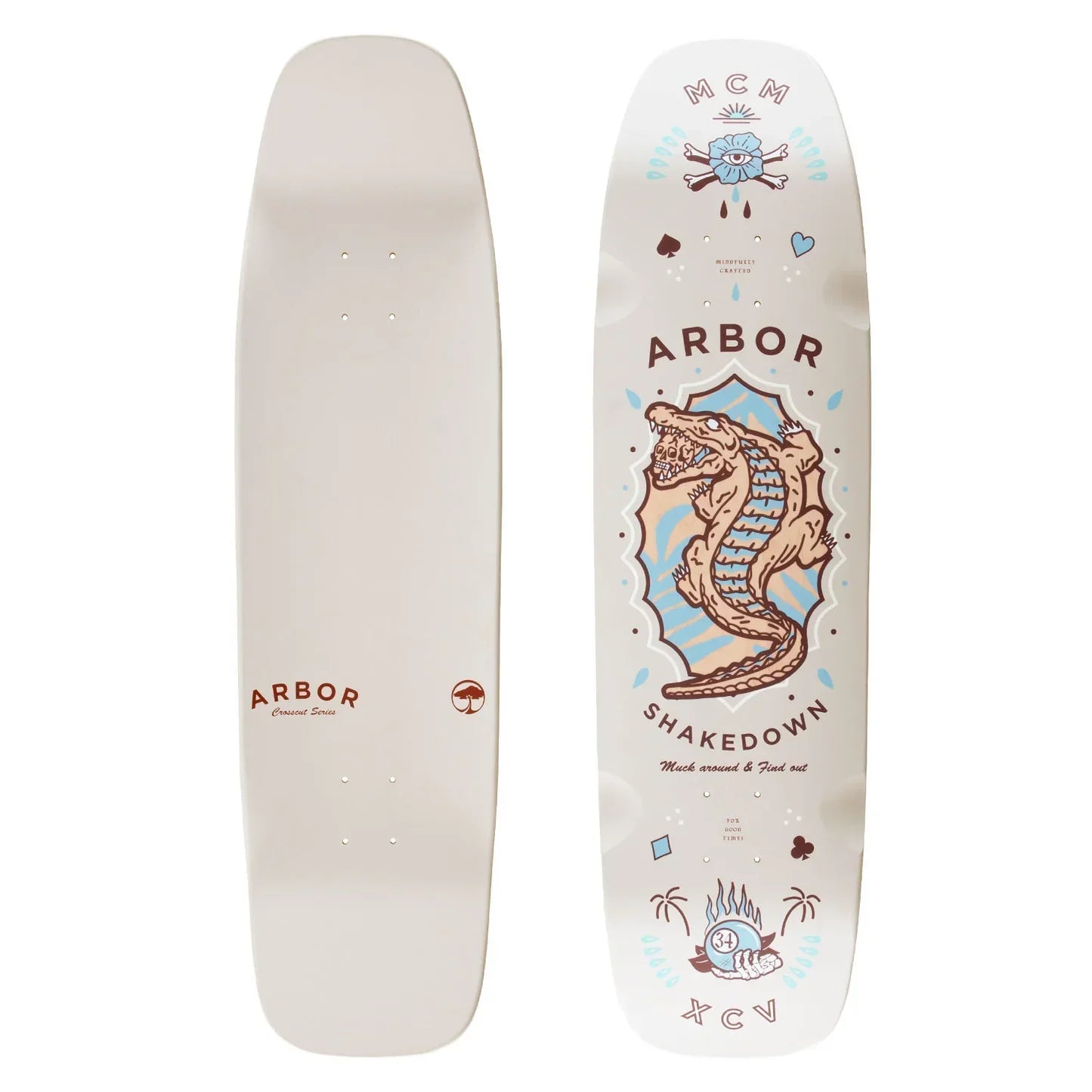 Arbor Shakedown Deathroll Performance Deck - 34″