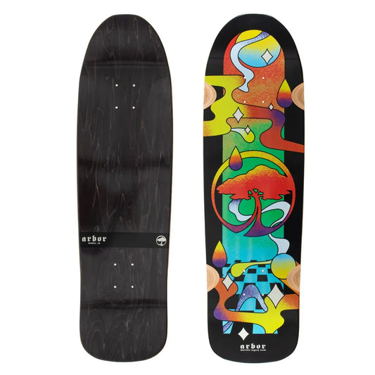 Arbor Team Legacy Martillo Tripped Cruiser Deck - 9″ Multi