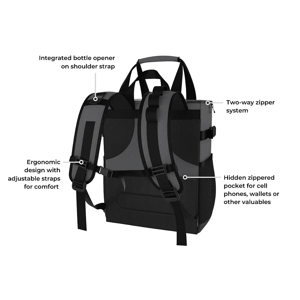 Arctic Mule Mini 24-Can Backpack Cooler – Lightweight & Portable