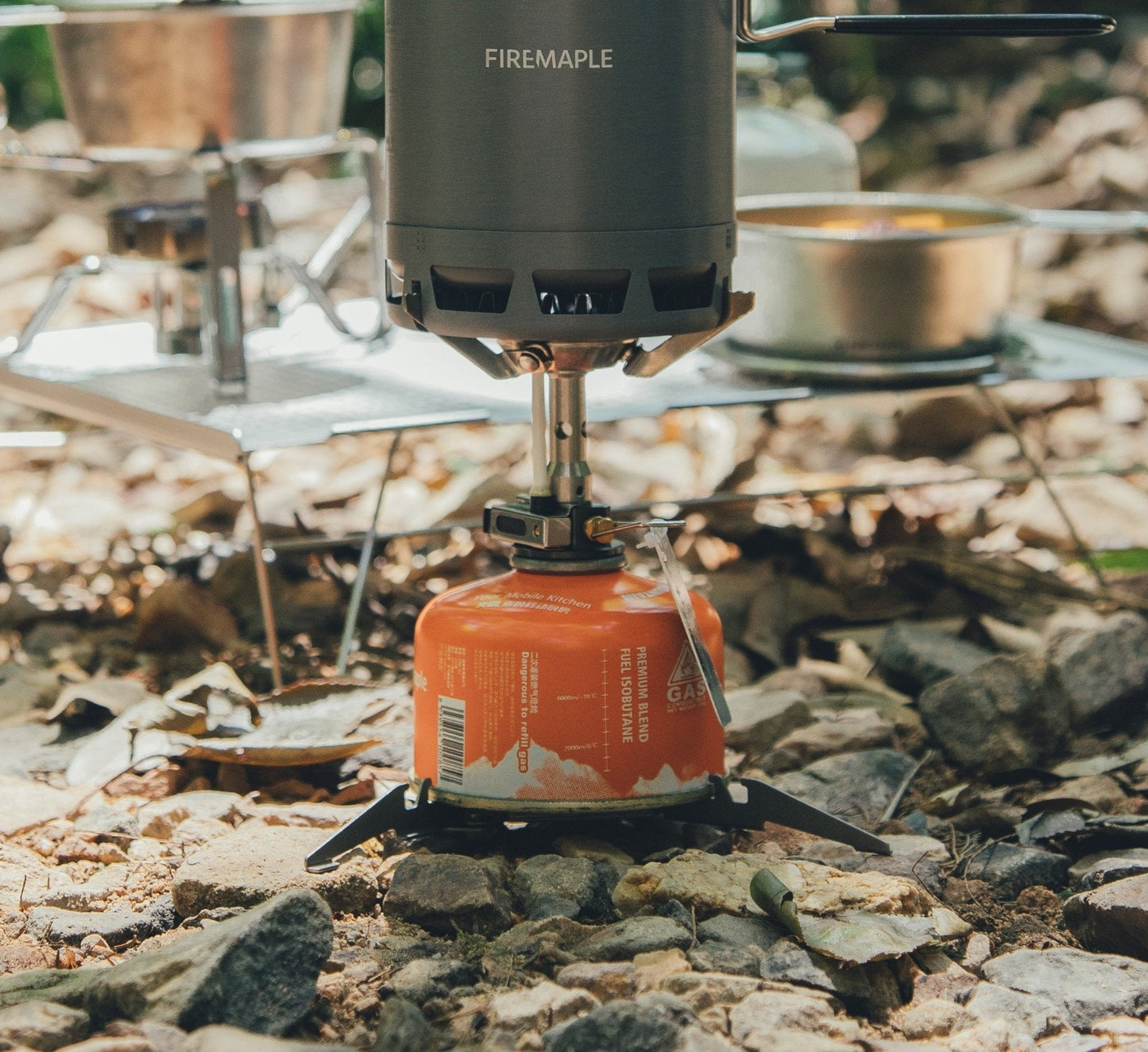 ASH Titanium Gas Canister Stand