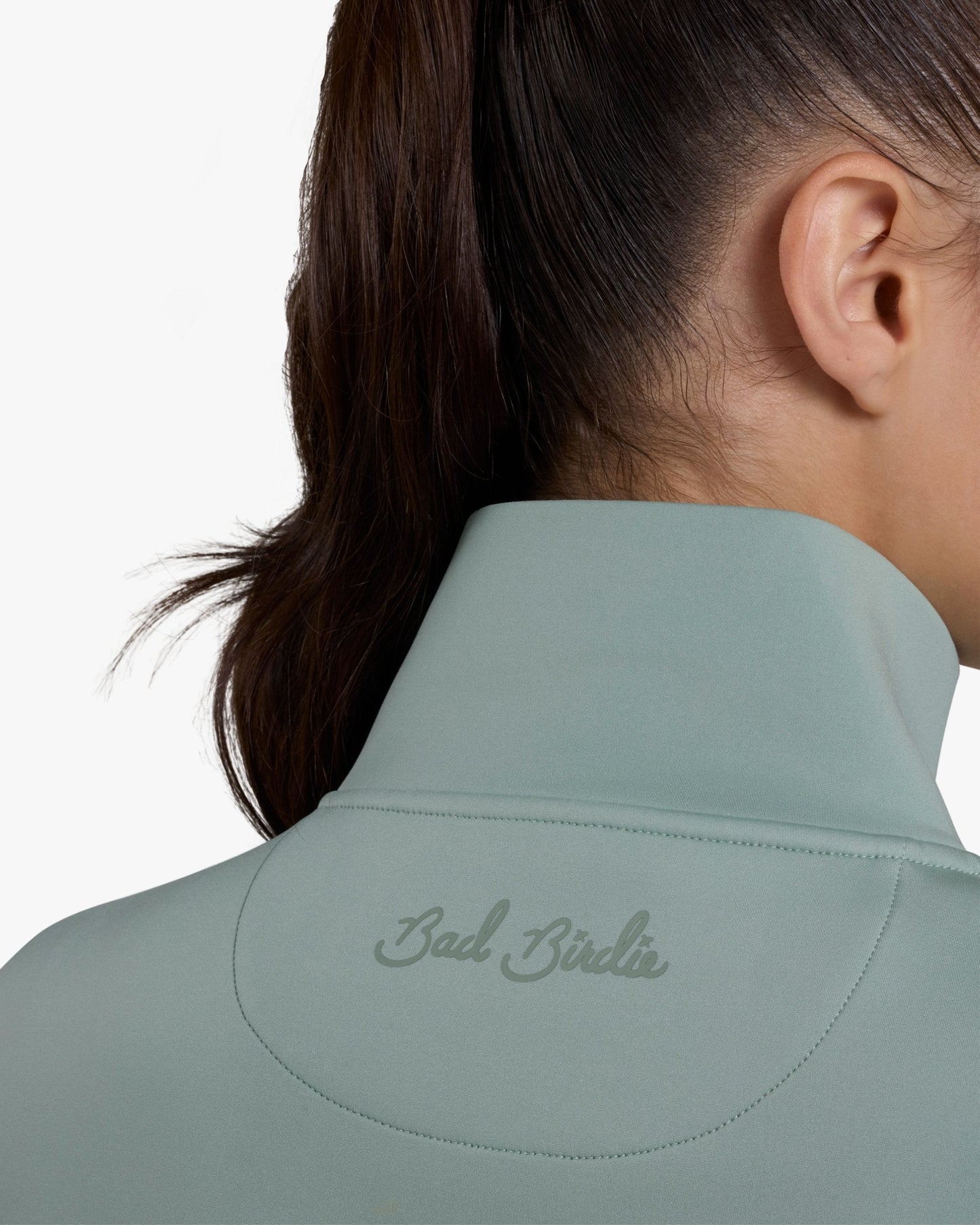 At Ease Quarterzip - Washed sage