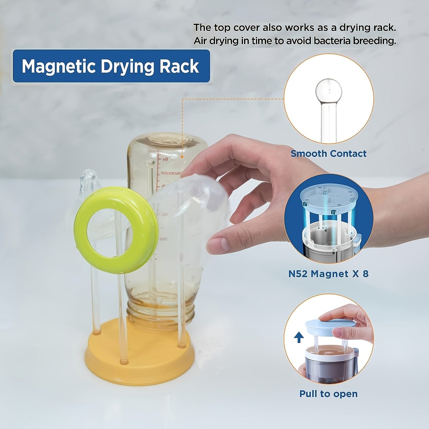 Kiuimi Portable Bottle Brush Set - APS12