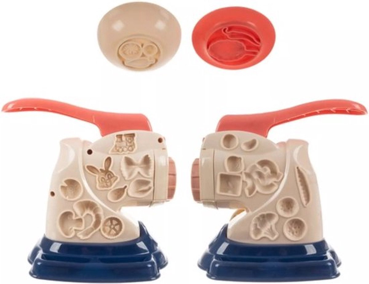 Kruzzel Grote Pasta Extruder Boetseerklei Set - Stimuleer Creativiteit bij Kinderen