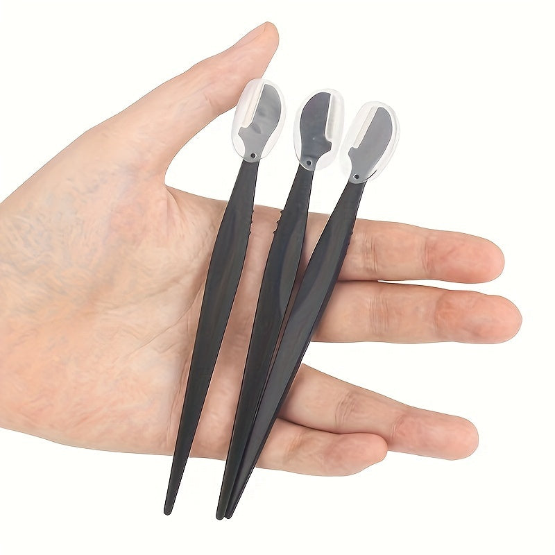 6/12/18pcs Multi-Color Eyebrow Razors - P7TV