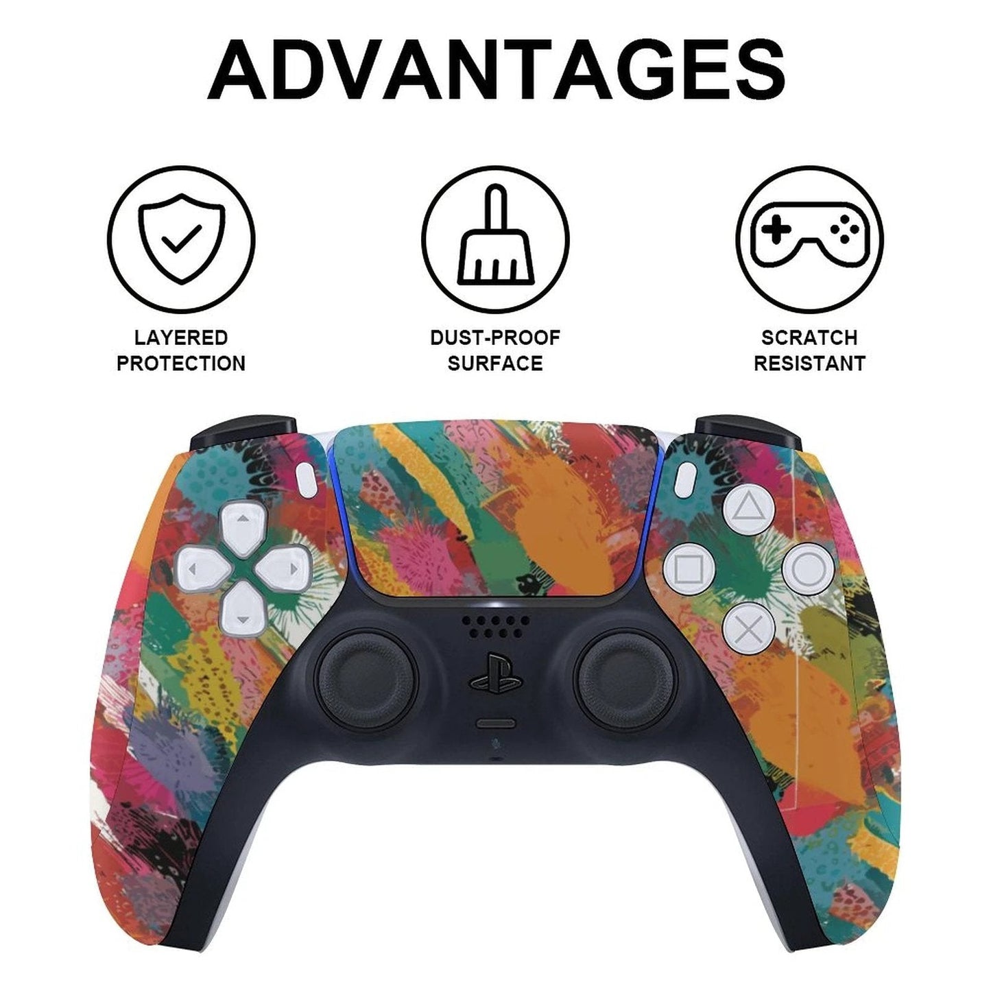 PS5 Digital Edition Skin for Controller Console