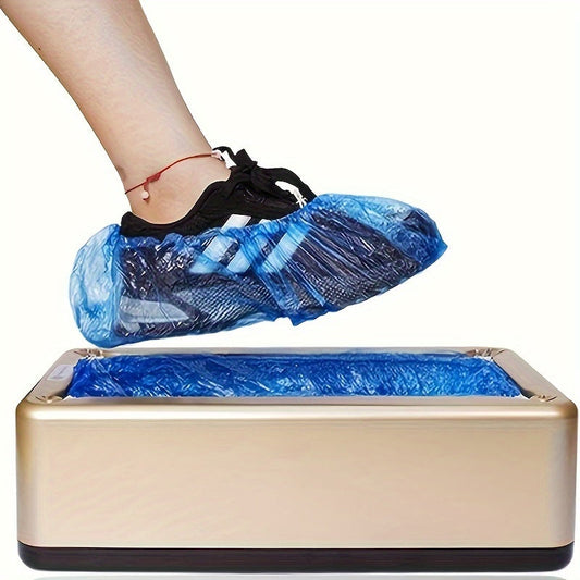 Automatic Shoe Cover Dispenser, Durable Plastic TJR7P4D