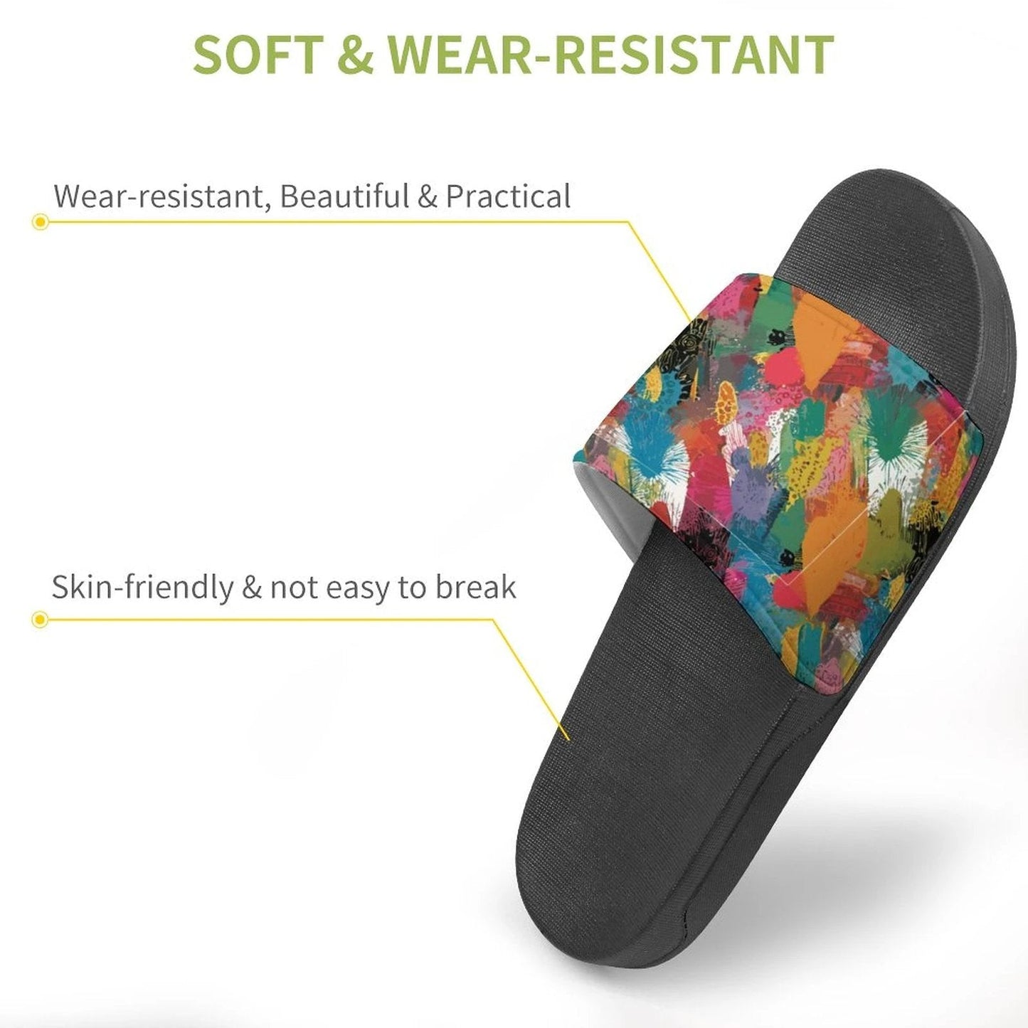 Personalized Casual Unisex PVC Slippers