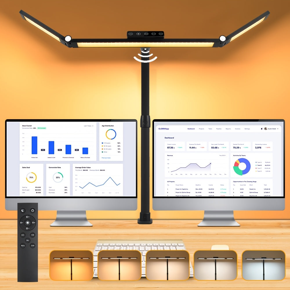 Induction Gooseneck LED Table Lamp 17W-EM9G