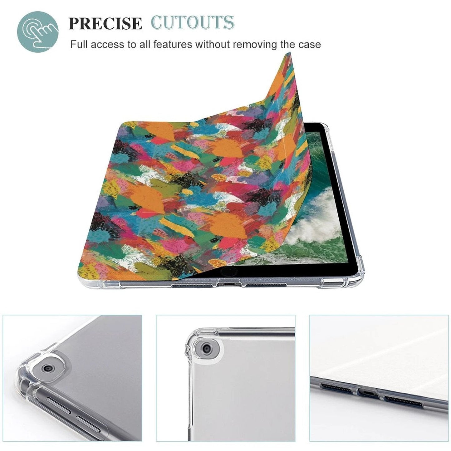 iPad Case with Pencil Holder(One-sided Printing)