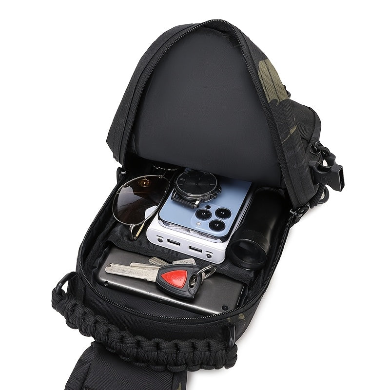 New Outdoor Chest Bag, Multifunctional Military Crossbody TJR4S8P