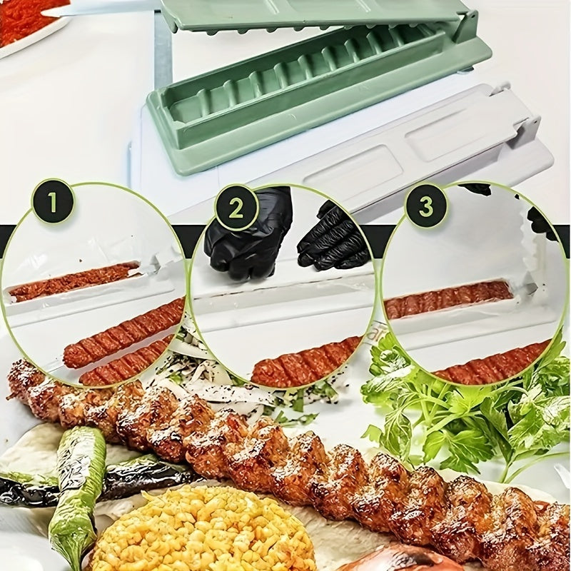 Multifunctional Kebab Press Machine, Single Row BBQ TJR7D8M