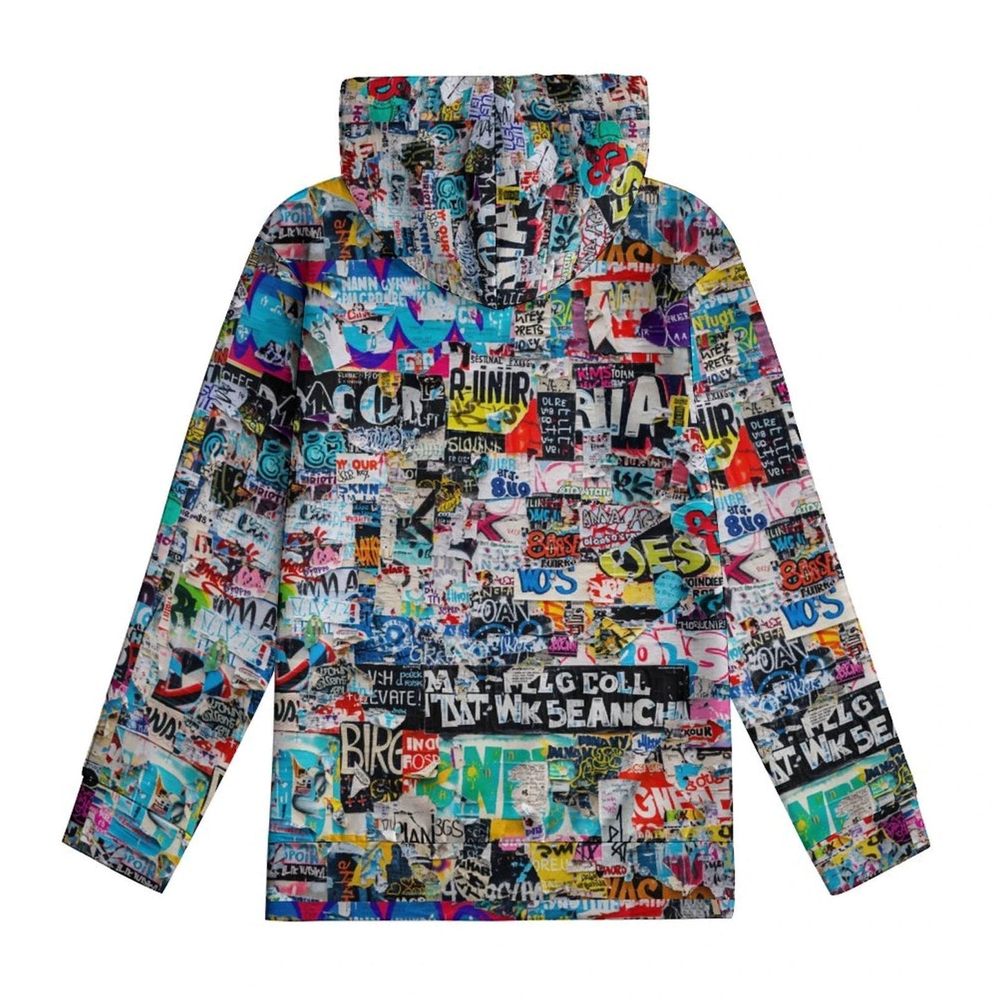 Kids Graffiti Hoodie | All-Over Print Sublimated Pullover