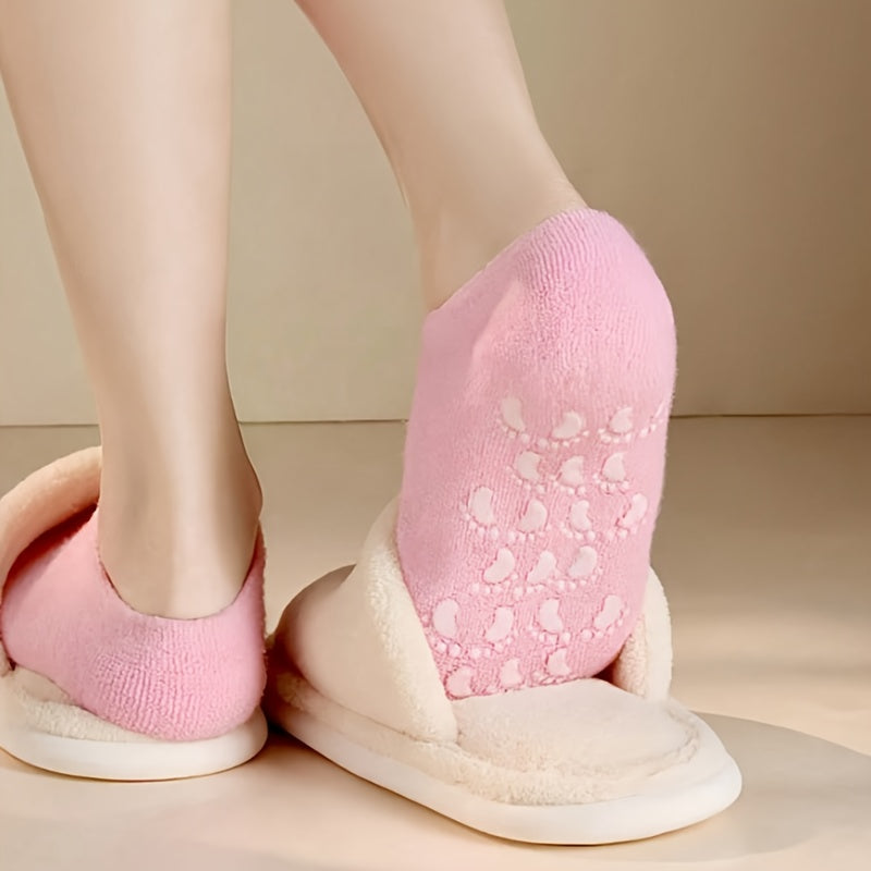 Moisturizing Non-Slip Gel Spa Socks for Women TJR6L7P