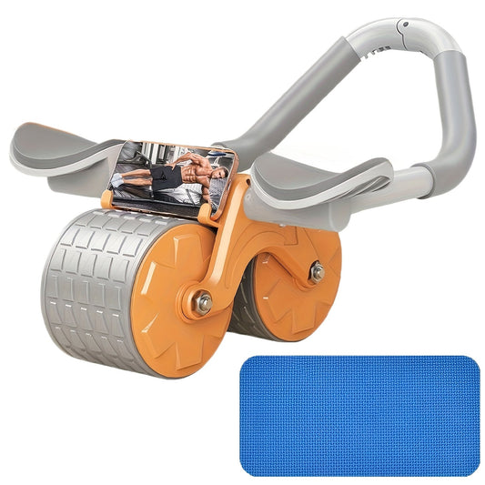 PVC Abdominal Roller with Return Assist for Core Strength TJR5M7B