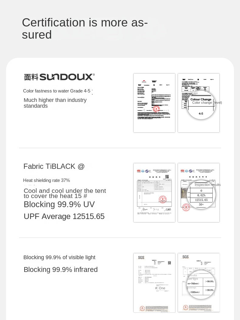 Naturehike VILLAGE 5.0 Gen 3 Fast Build Automatic Tent 1 Bedroom 1 Living Room Extended Canopy Double Layer Tent 4 Person Ti Black Coated Sunscreen