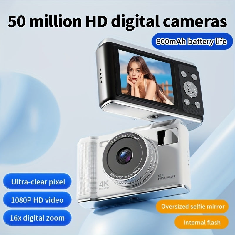 4K Digital Camera with 16X Zoom & 32GB TF Card Included TJR9T4Y
