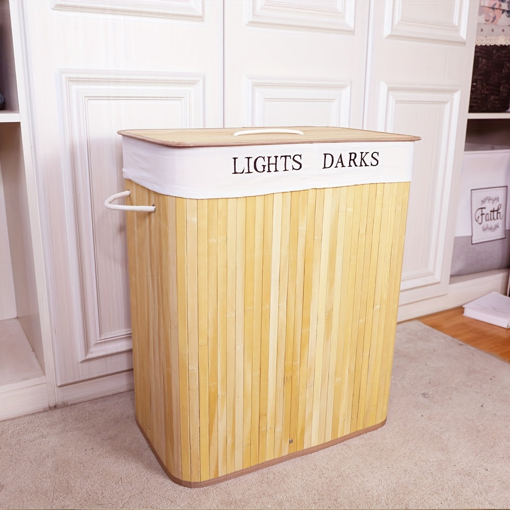 Webest Home Classic Bamboo Laundry Hamper - WAQ4