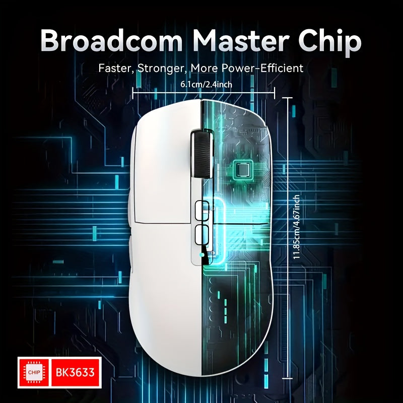 ATTACK SHARK X6 49g Superlight Wired/Wireless Gaming Mouse - WIC0