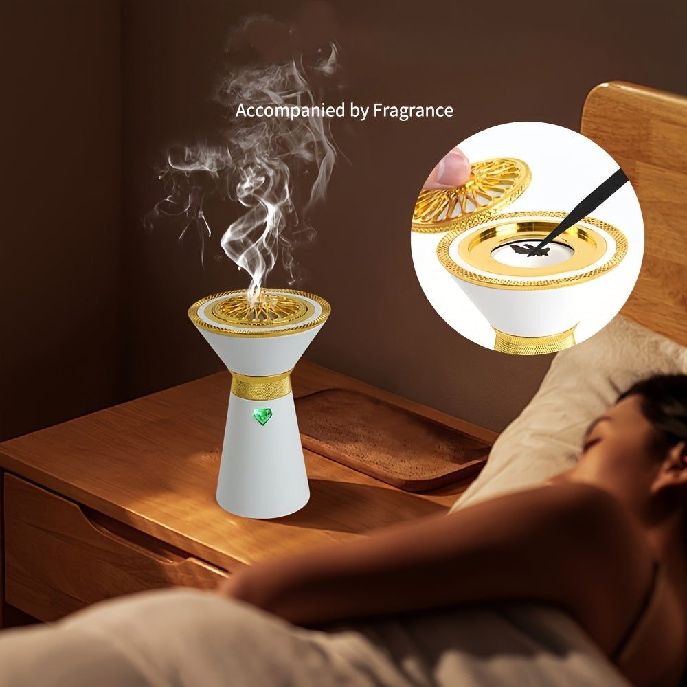 Elegant Car Incense Burner with Arabian Design - TJR2Q9X