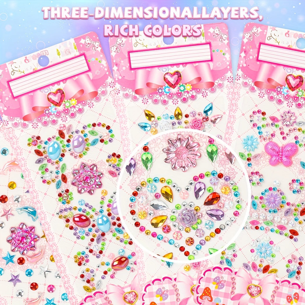 DIY Sticker Princess Sports Car  Fits 2921 cm Dolls-1S6H