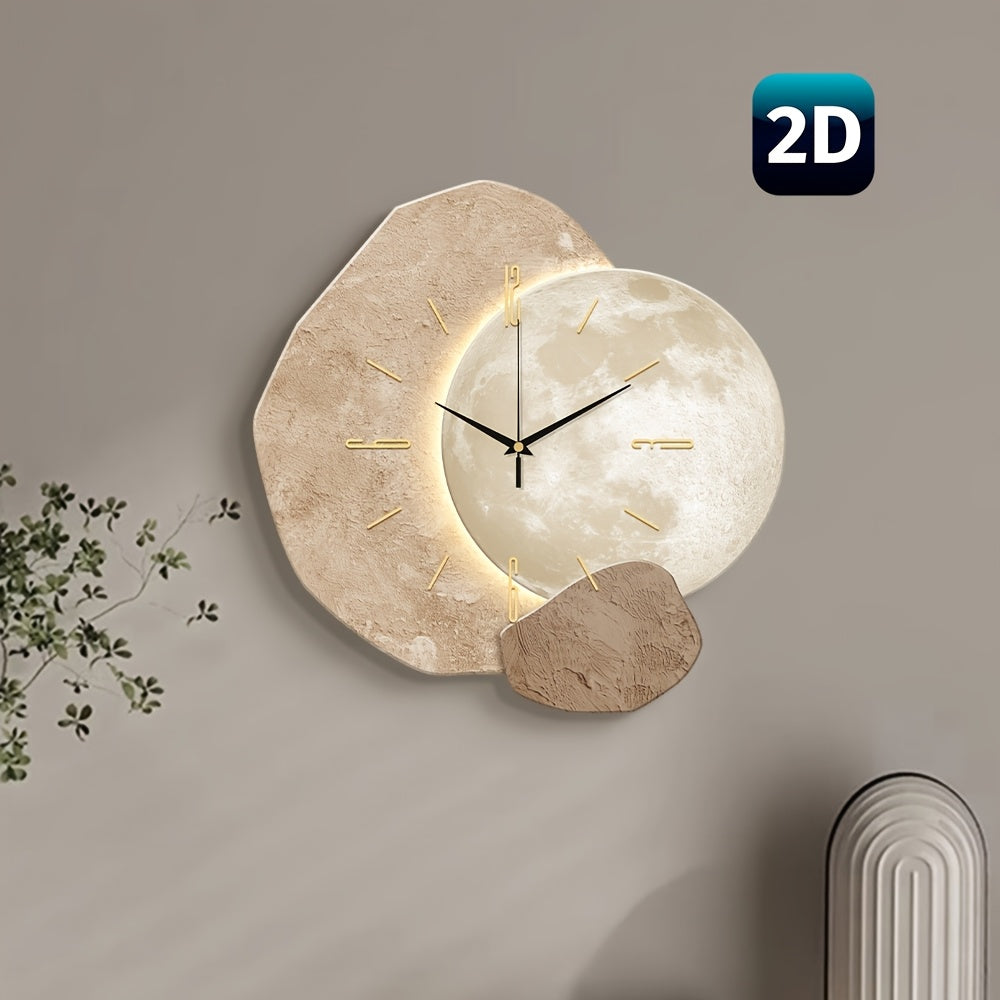 Minimalist Moon Phase Wall Clock- HMT17WC