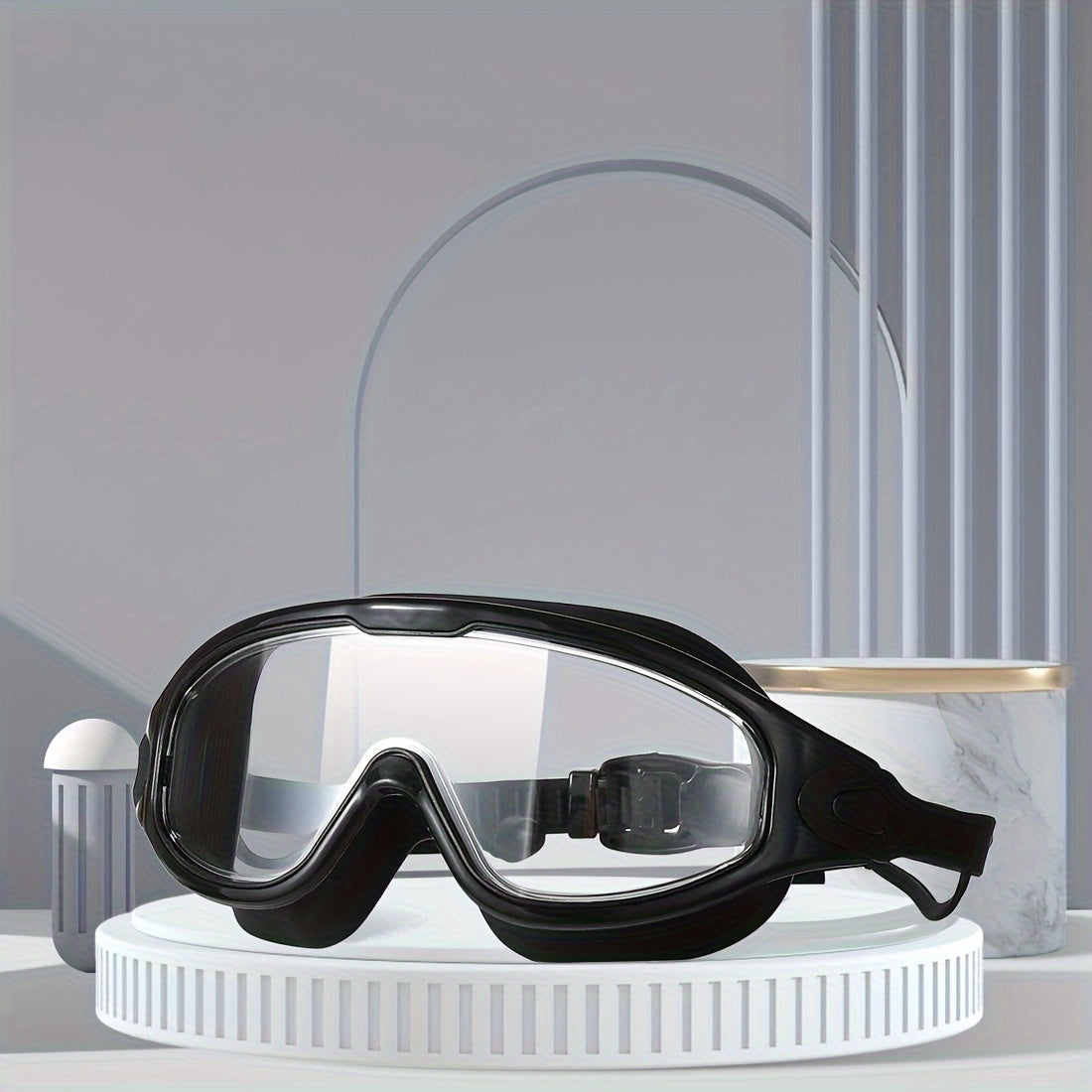 Adult Swimming Goggles, HD Anti-Fog Waterproof TJR7B4D