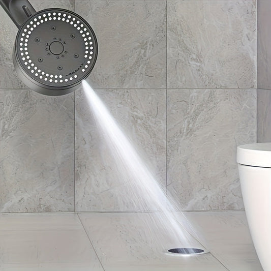 High Pressure 8-Mode Handheld Shower Head, Round Wall Mount TJR2P9L