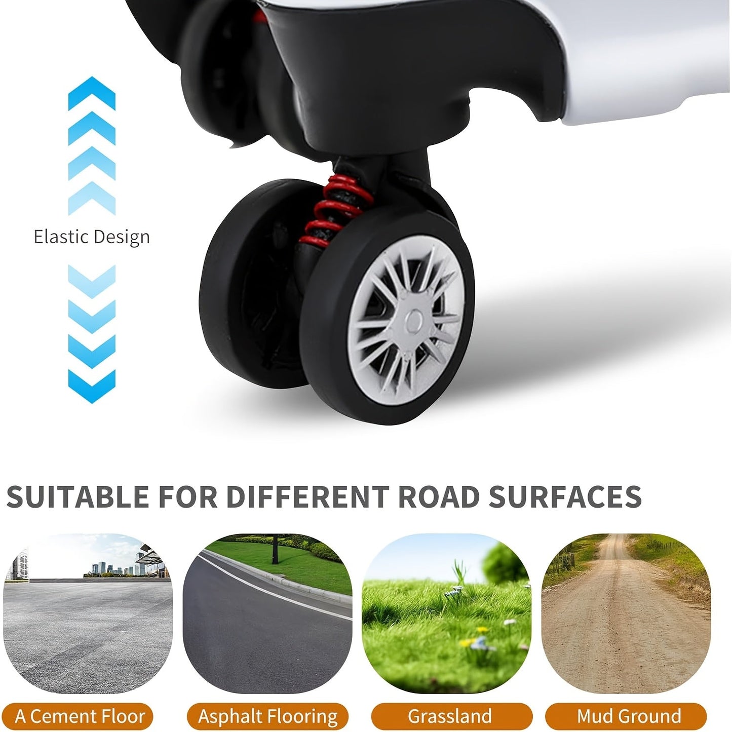 Expandable Pet Trolley Portable Carrier with Wheels-HEPV