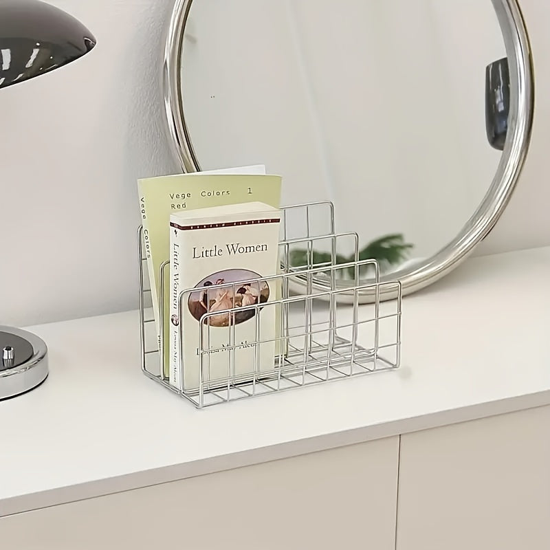 Premium Bookshelf Organizer With Storage - XIV0