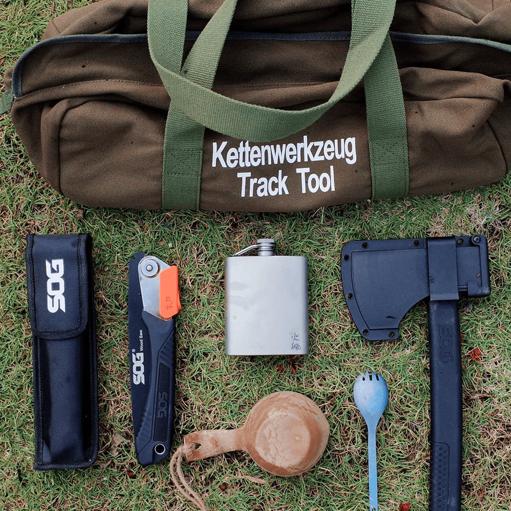 Bacchus Titanium Hip Flask