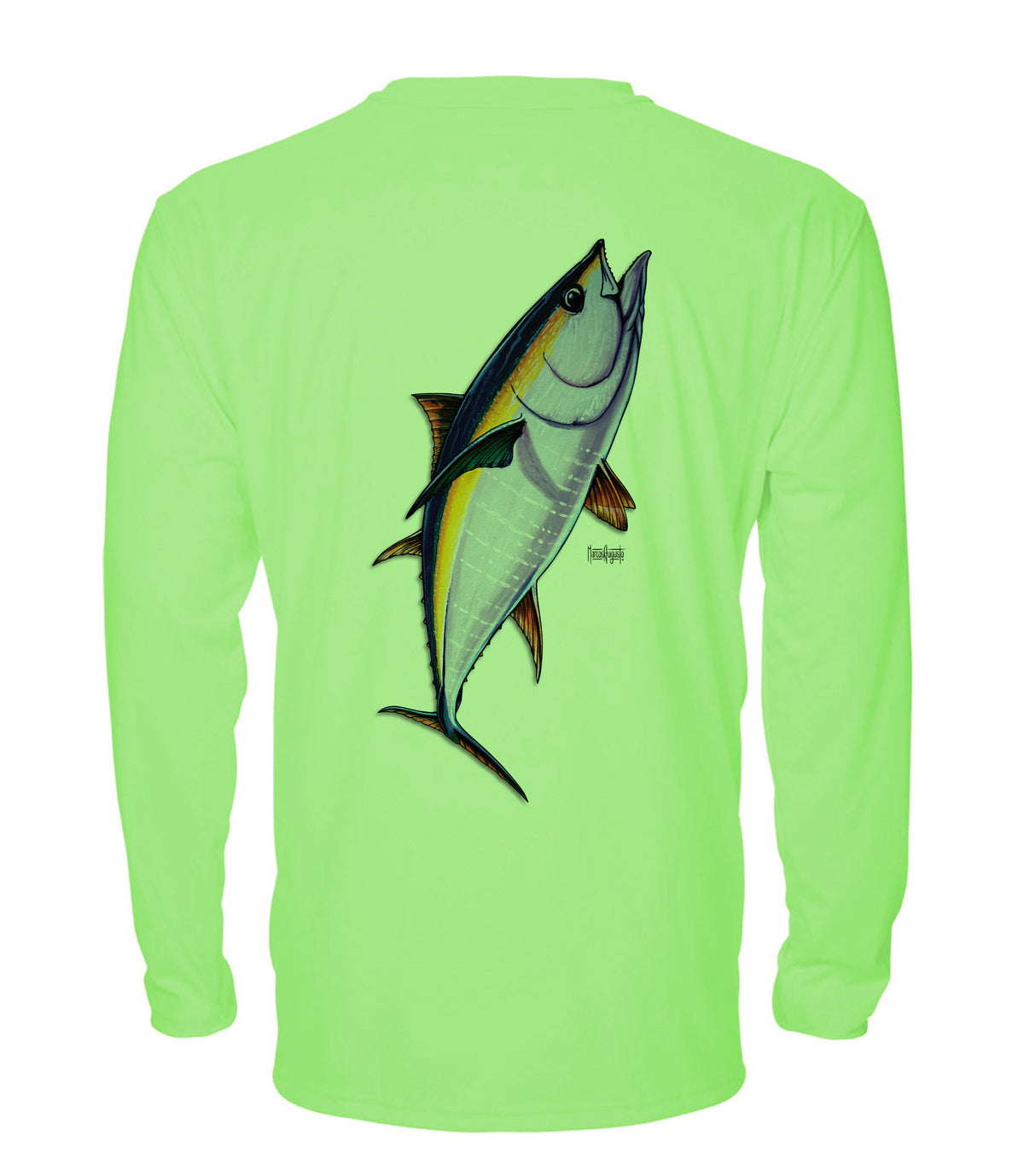 Yellowfin Tuna - Long Sleeve ProtectUV® Sun Protective Shirt
