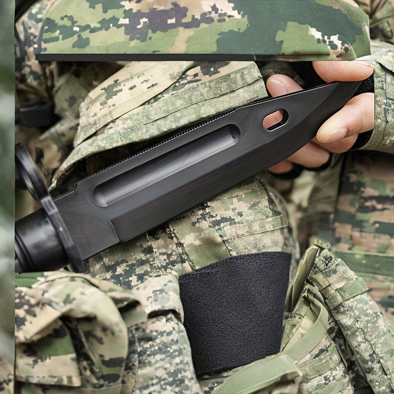 Movie Props M9 Synthetic Rubber Blades, Martial Arts Knives TJR6F9B