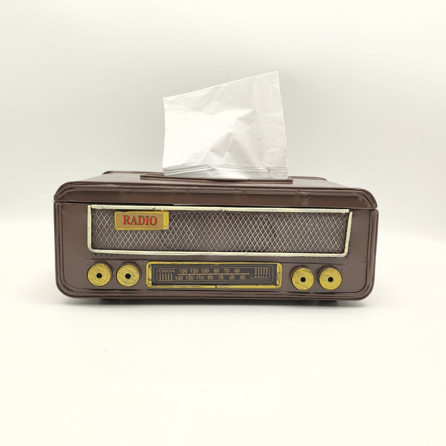 Retro Radio Tissue Box- HMT24TB