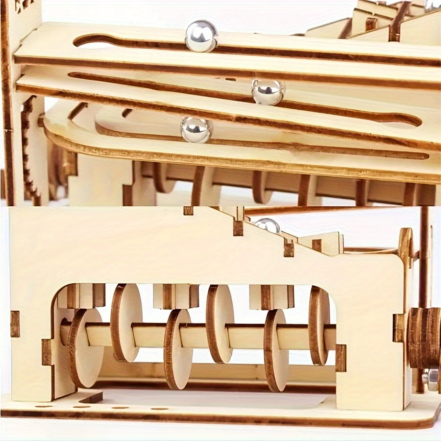 DIY Wooden Roller Coaster Model Kit- HMT24RR