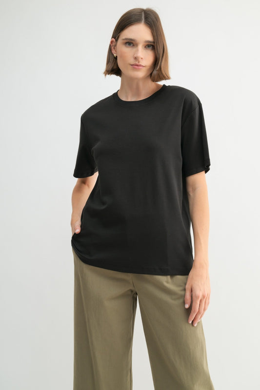 Josephine Round Neck Knit Top