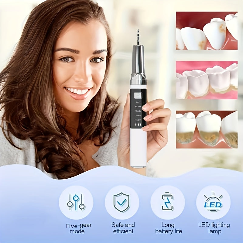 Rechargeable LED Teeth Cleaner Kit- HMT20TC