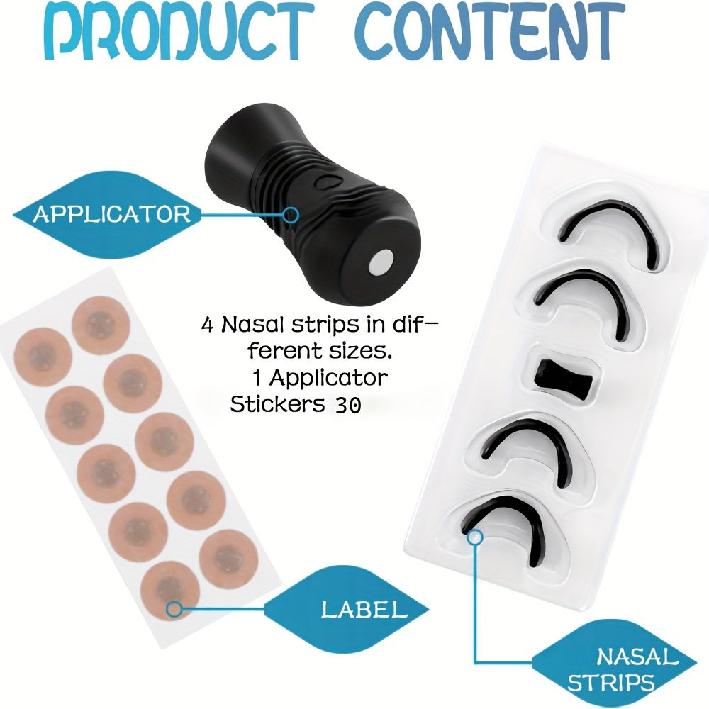 Noring Solution Nasal Breathing Dilator Strips, Anti-Snoring TJR6B1N
