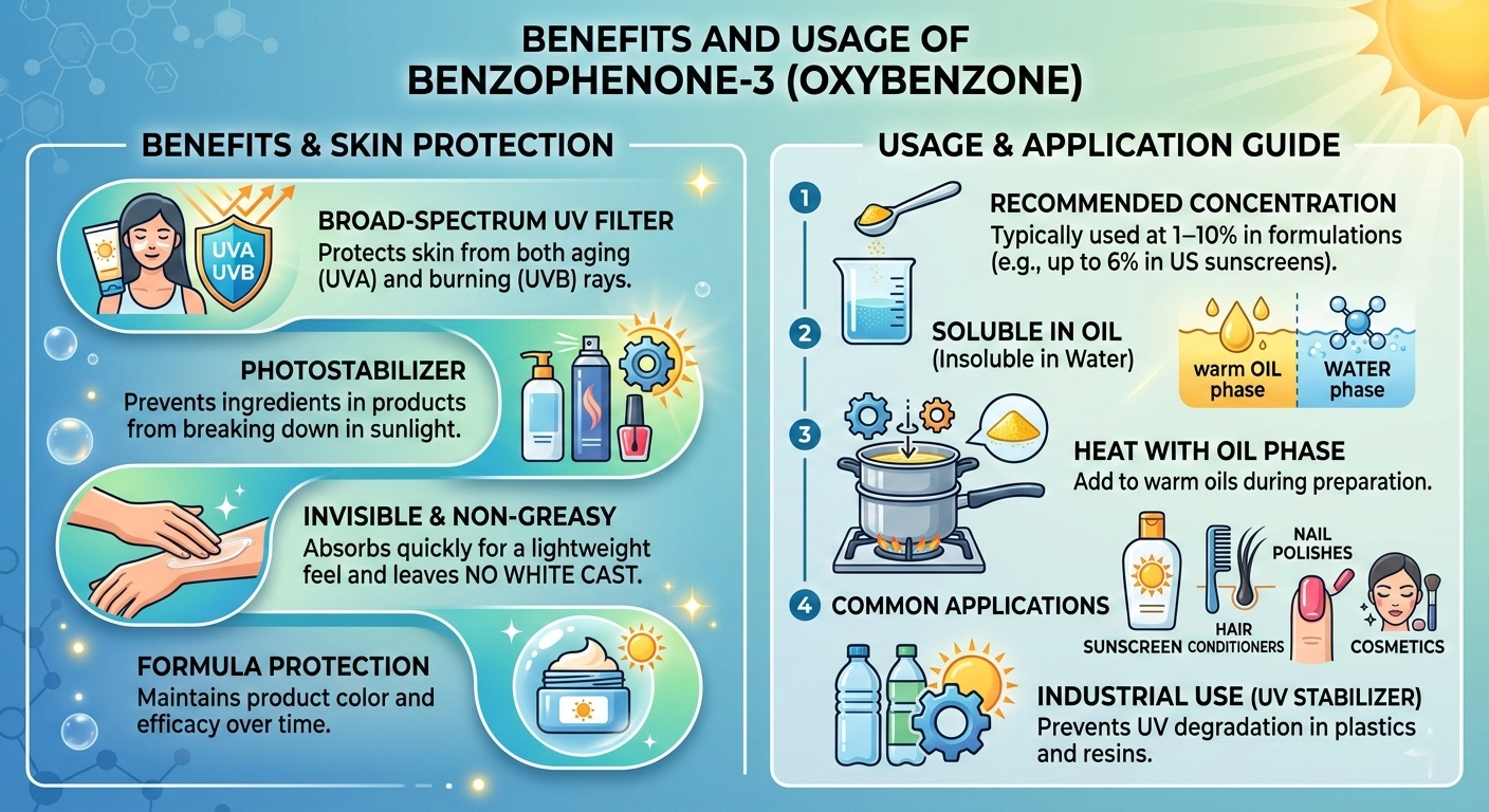 Benzophenone 3 SPF (Oxybenzone)