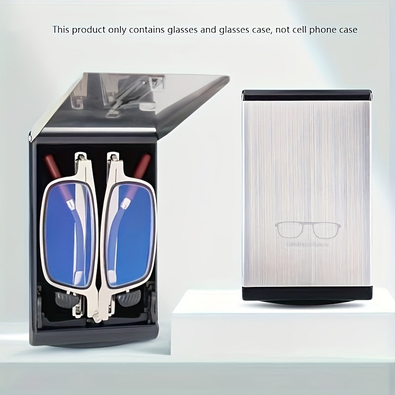 Portable Foldable Metal Reading Glasses-CUF2