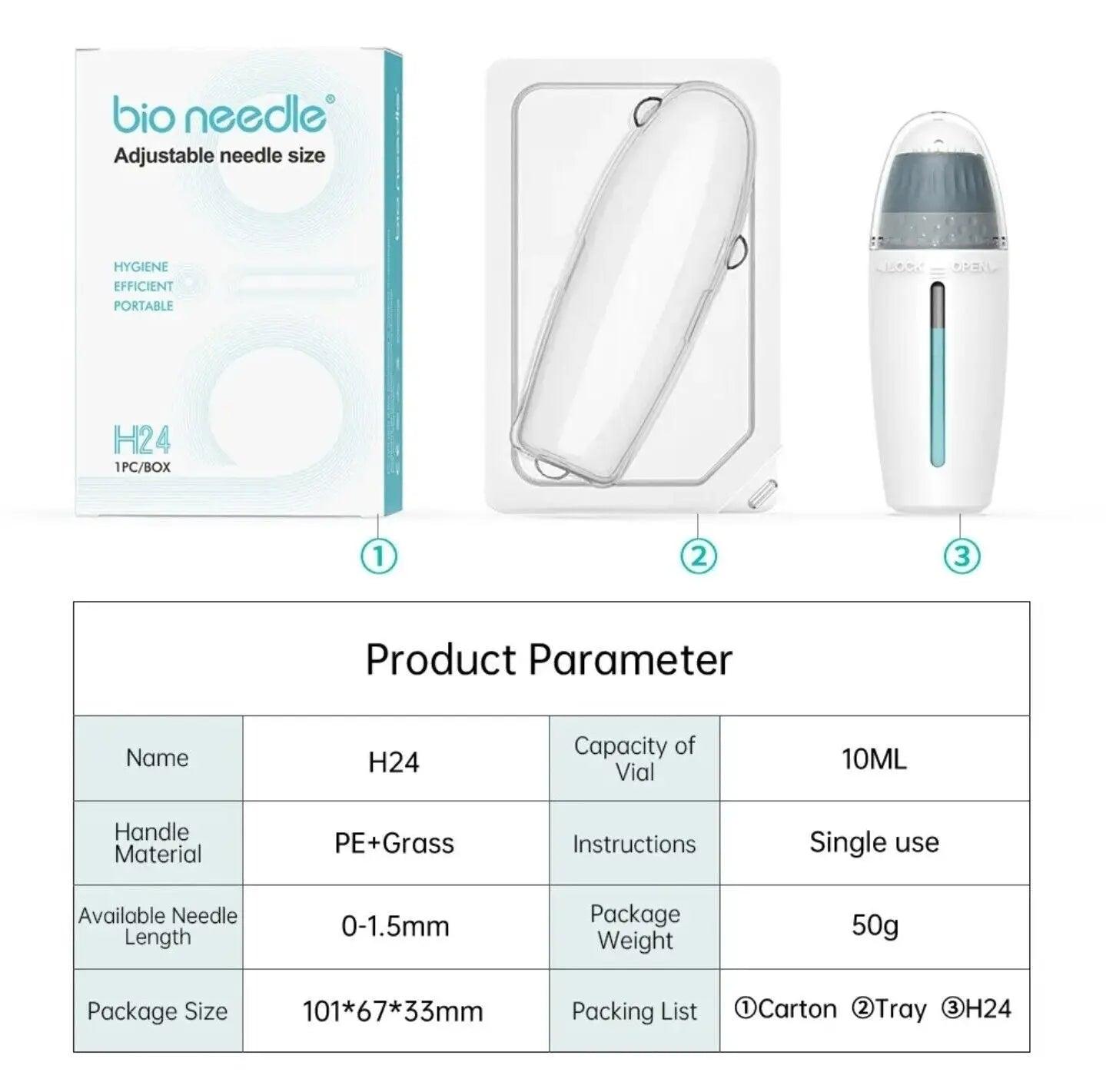 Aesthetic Derma Roller System – At-Home Microneedling Device