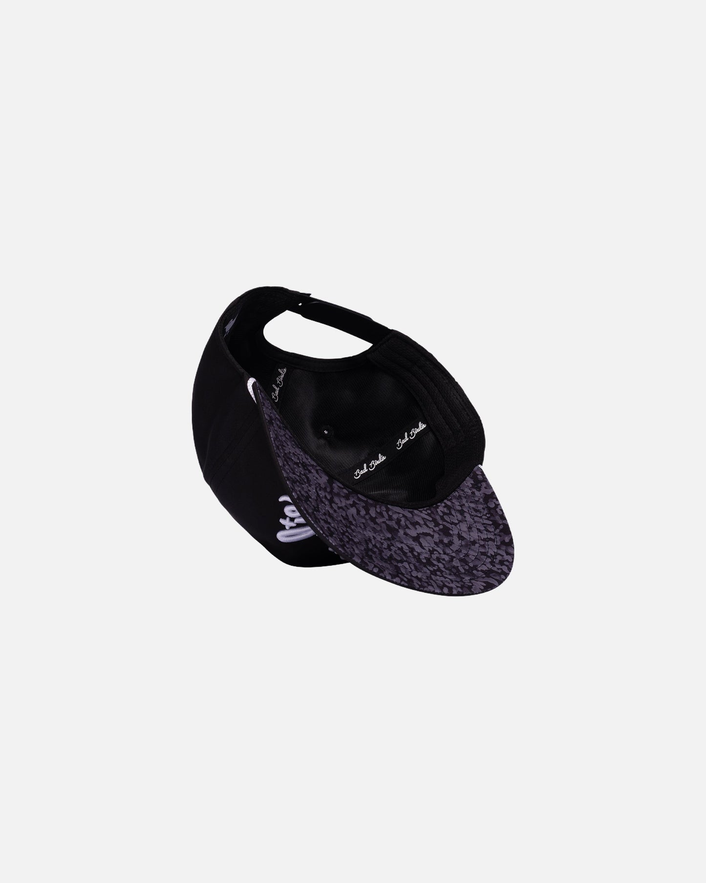 Birdie Rope Hat - Black/White
