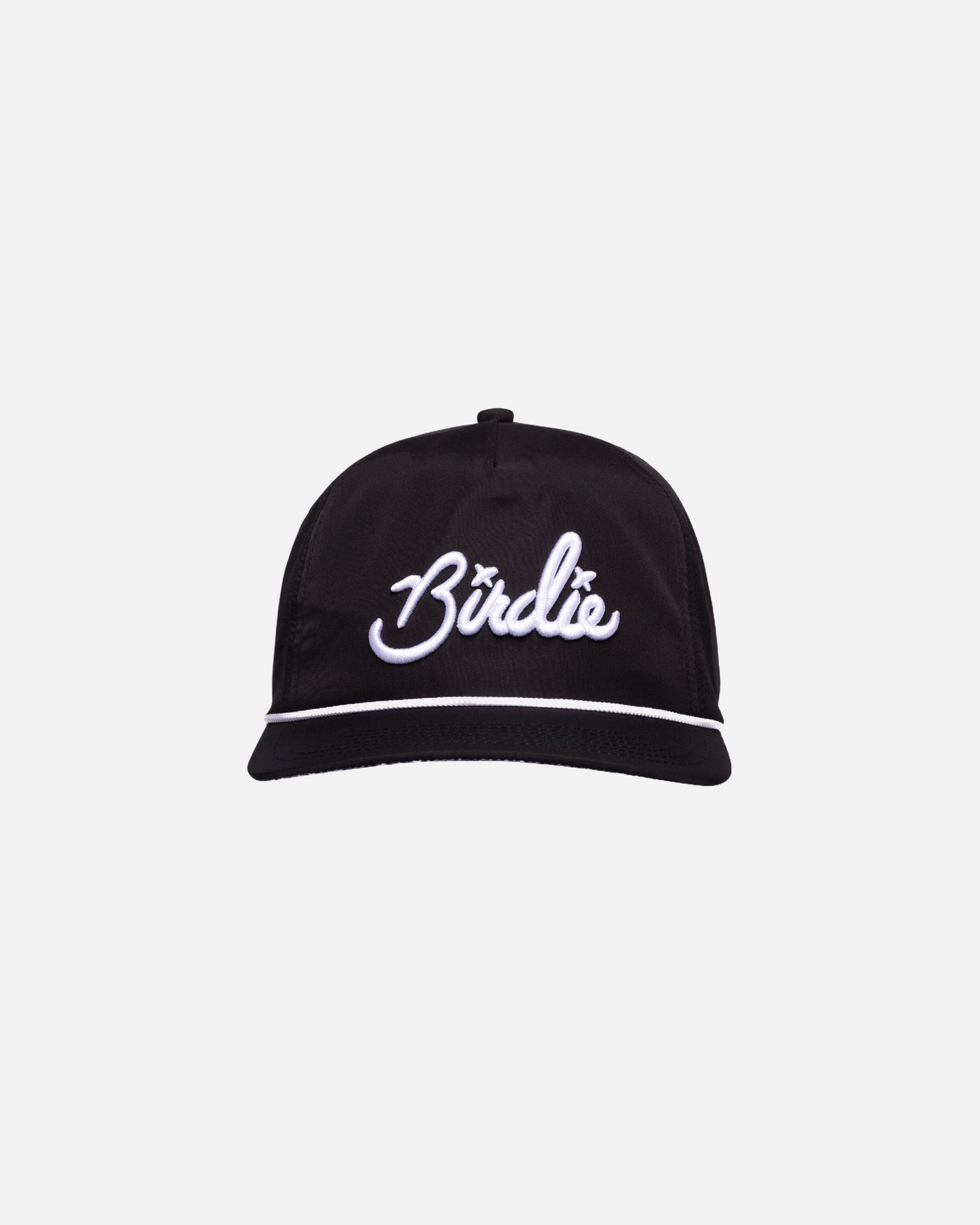 Birdie Rope Hat - Black/White