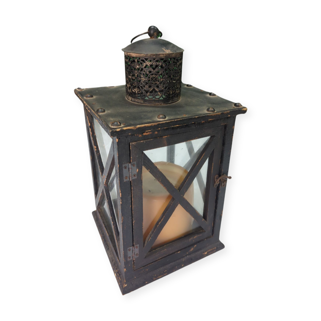 Black Arabian Nights Lantern
