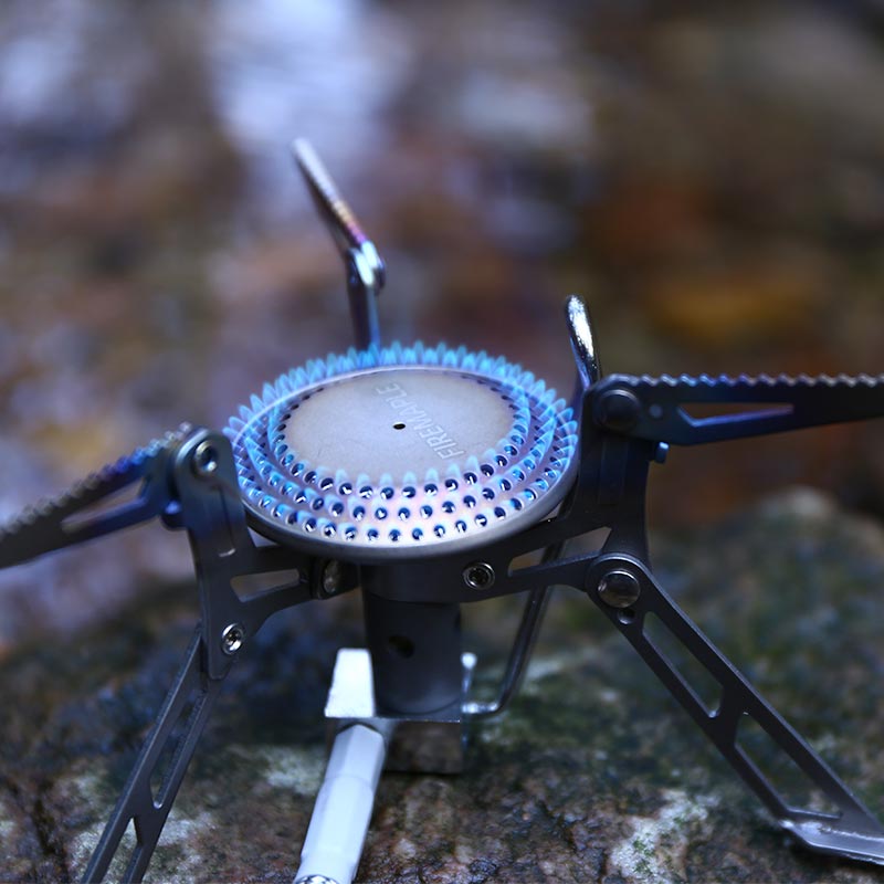 Blade 2 Titanium Backpacking Stove with preheat tube |4.76 oz, 2.8KW