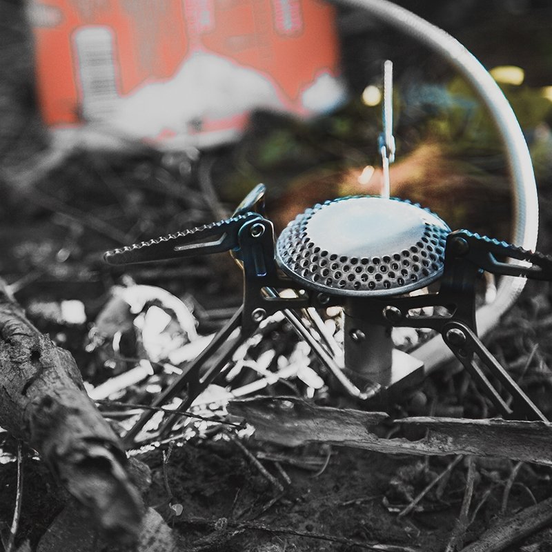 Blade 2 Titanium Backpacking Stove with preheat tube |4.76 oz, 2.8KW