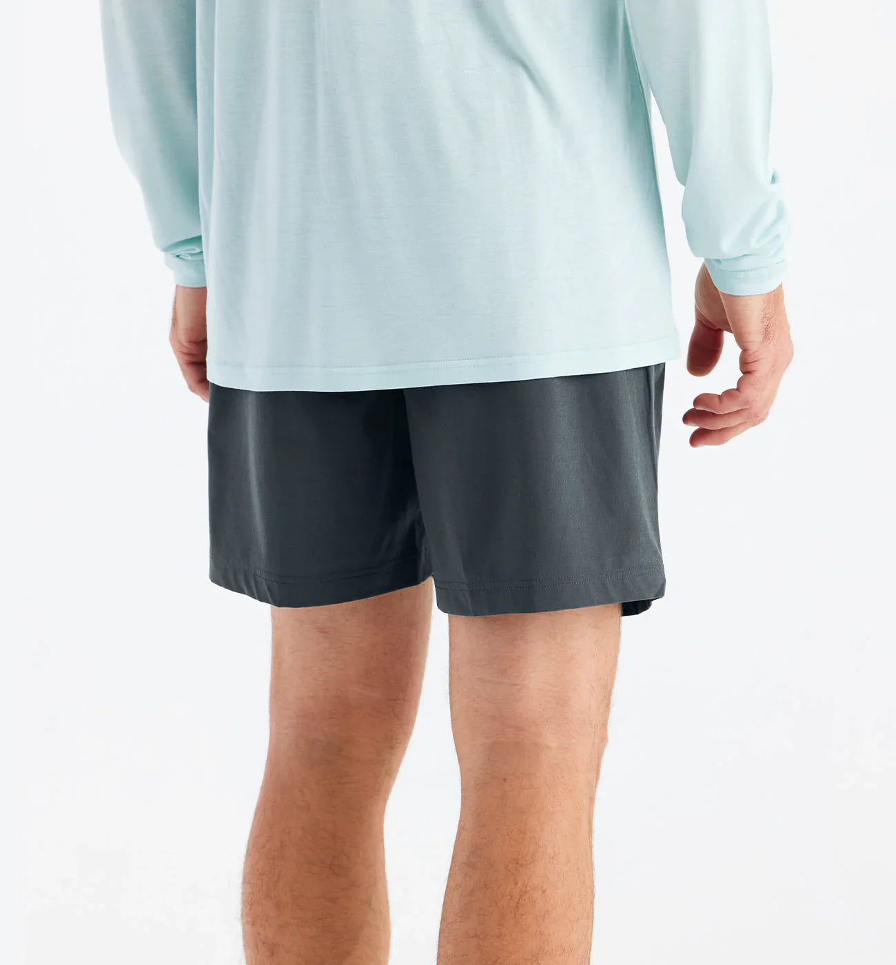 Men's Breeze Short – 6" - Storm Cloud