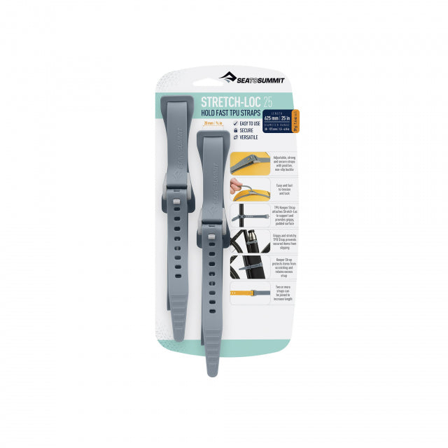 Stretch-Loc TPU Straps 30: 750 mm (30") x 20 mm (3/4") - 2 Pack