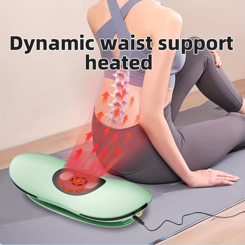 Electric Lumbar Massager with Heat, USB Rechargeable TJR5M8P