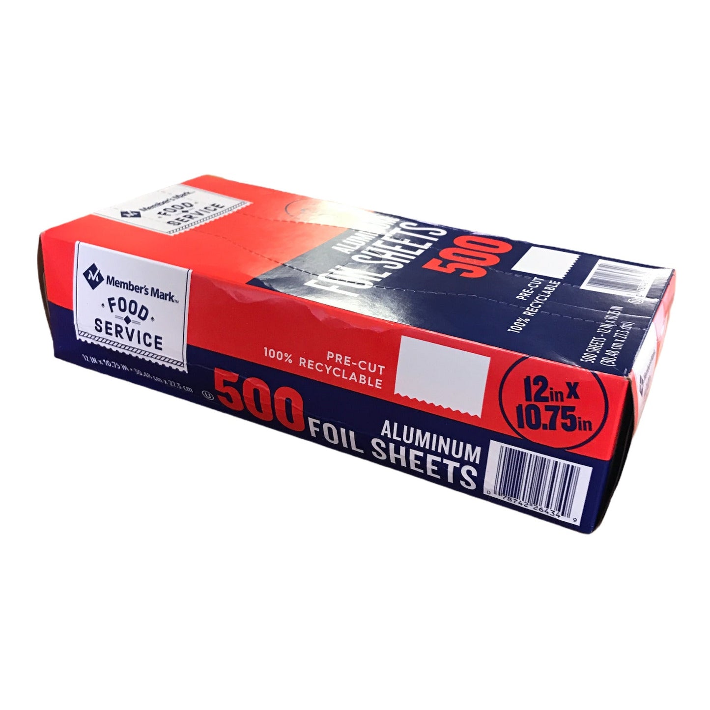 An Item of Member's Mark Foil Sheets, 12" x 10.75" (500 ct.)